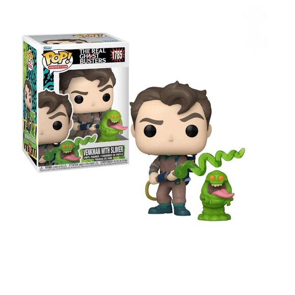 The Real Ghostbusters- Venkman with Slimer - Picture 1 of 7